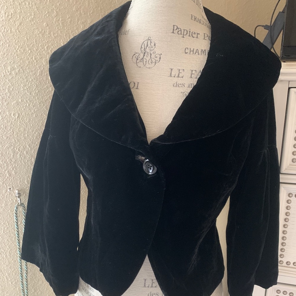 Velvet jacket